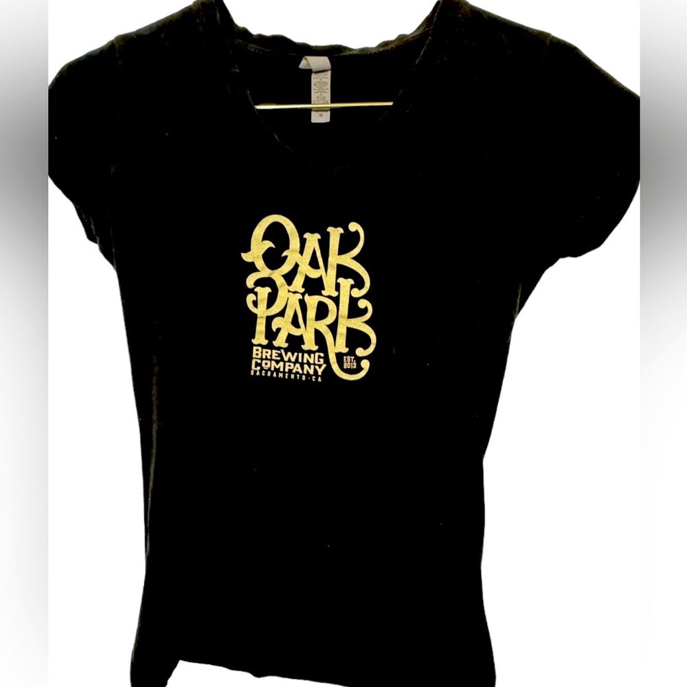 Retro Oak Park Brewing Co Sacramento CA Bar Women’s S T-Shirt